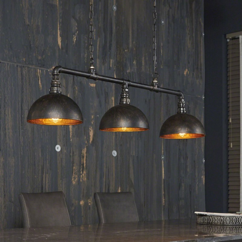 Z 7194, Industriel Loftlampe Sæt Med 3 Lamper.