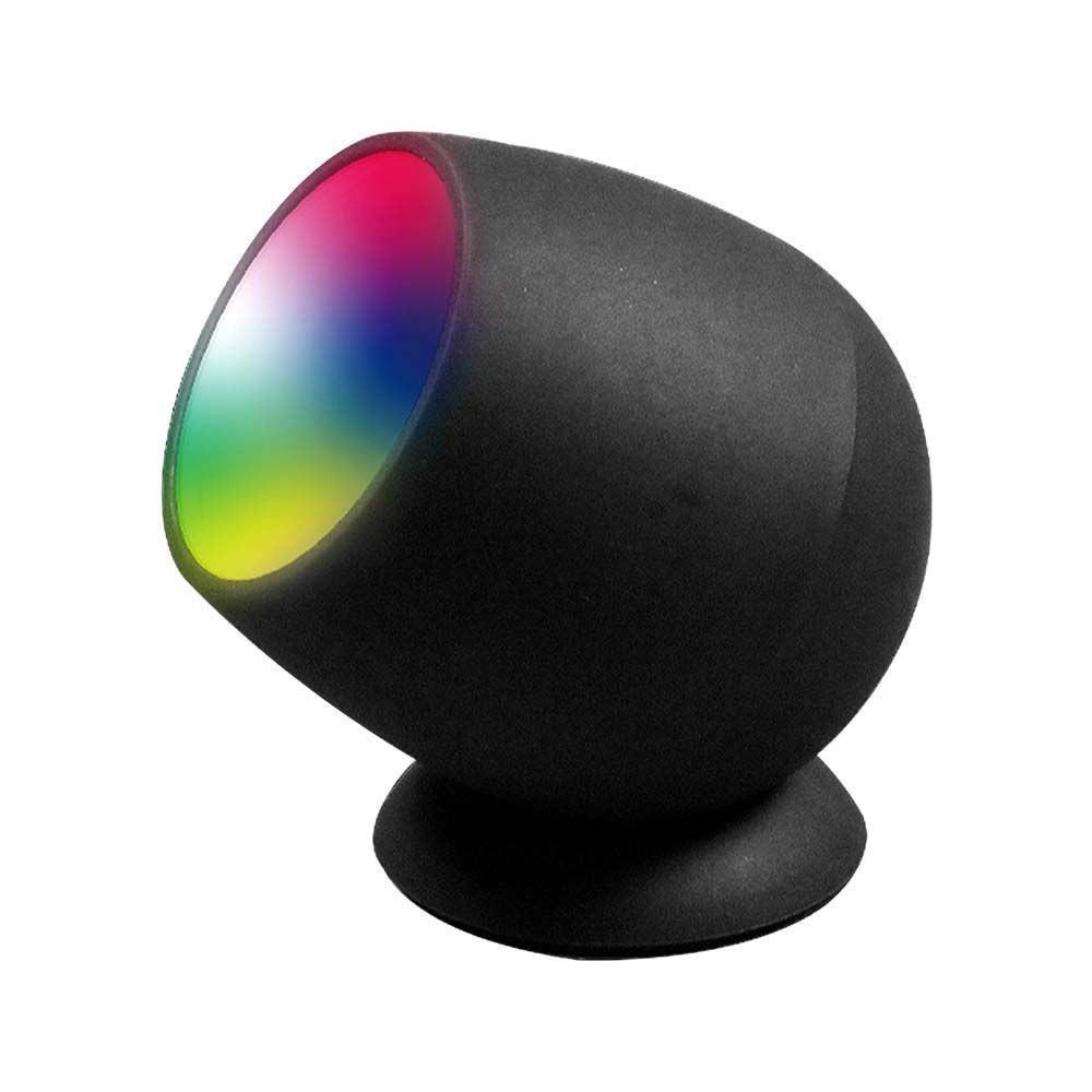 Smart Home Lampe Med Rgb+ww Sort, Tuya Smart Life, Virker Med Google Home, Alexa Og Smartphones fra V-tac