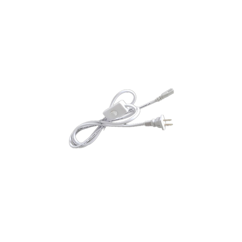 100 Cm Kabel Til Almindelig Stikkontakt Med Kontakt Og Stik, Passer Til V Tac Kompakt Armaturer fra V-tac