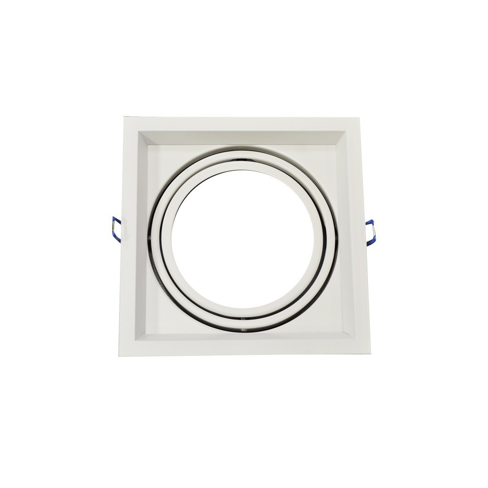 V Tac Indbygningsspot   Hvid, 17,4 X 17,4 Cm, G53 Ar111 fra V-tac
