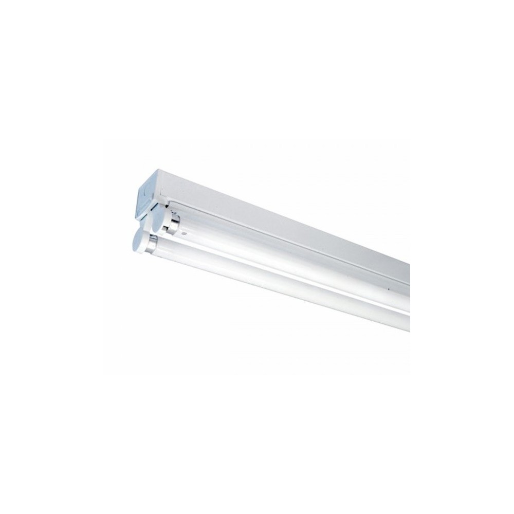 V Tac T8 Led Grundarmatur   Til 2x 120 Cm Led Rør, Ip20 Indendørs fra V-tac