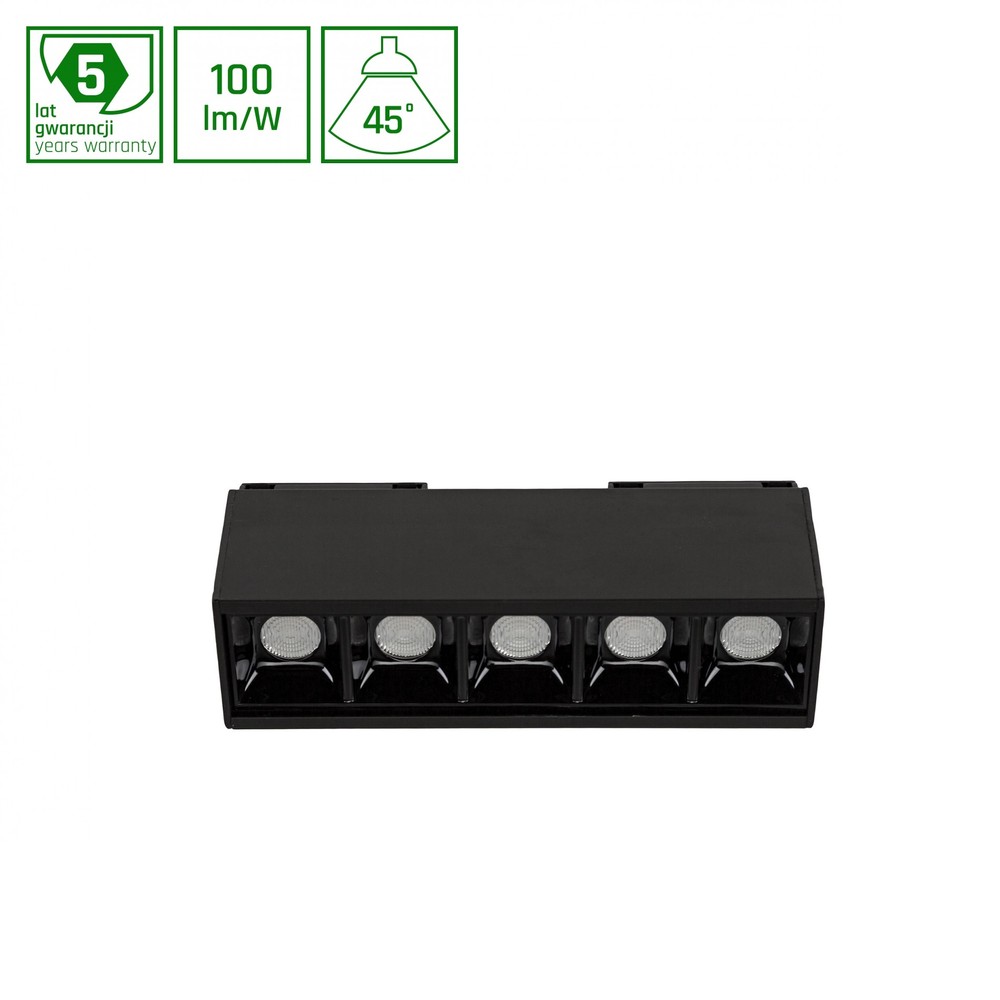 System Gitter Model S Gittermodul 50x38,5x137 Mm, 8w, 45grad Dæmpbar : Ikke Dæmpbar, Kulør : Varm fra Spectrum