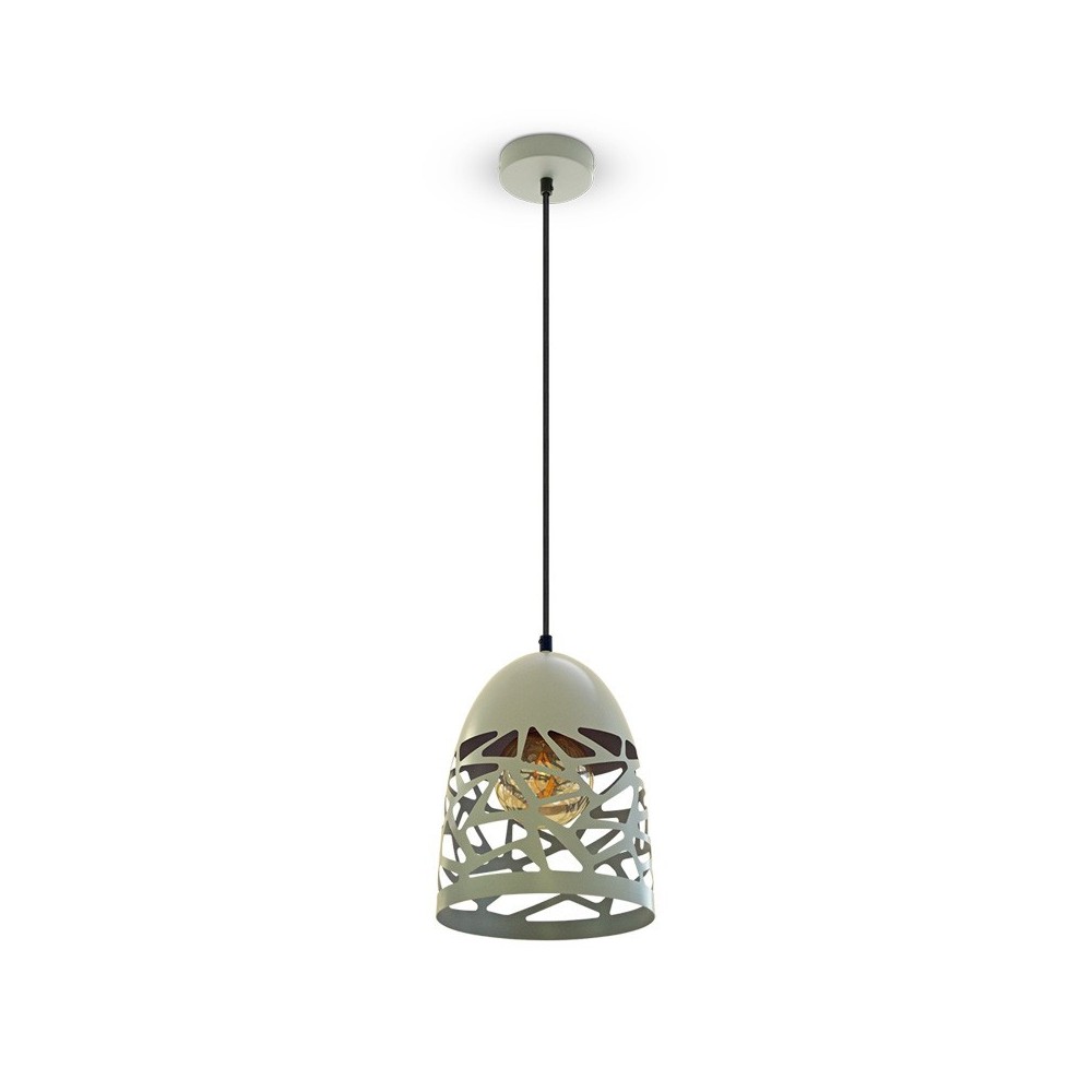 V Tac Pendellampe   Mat Grå, Metal, E27 fra V-tac