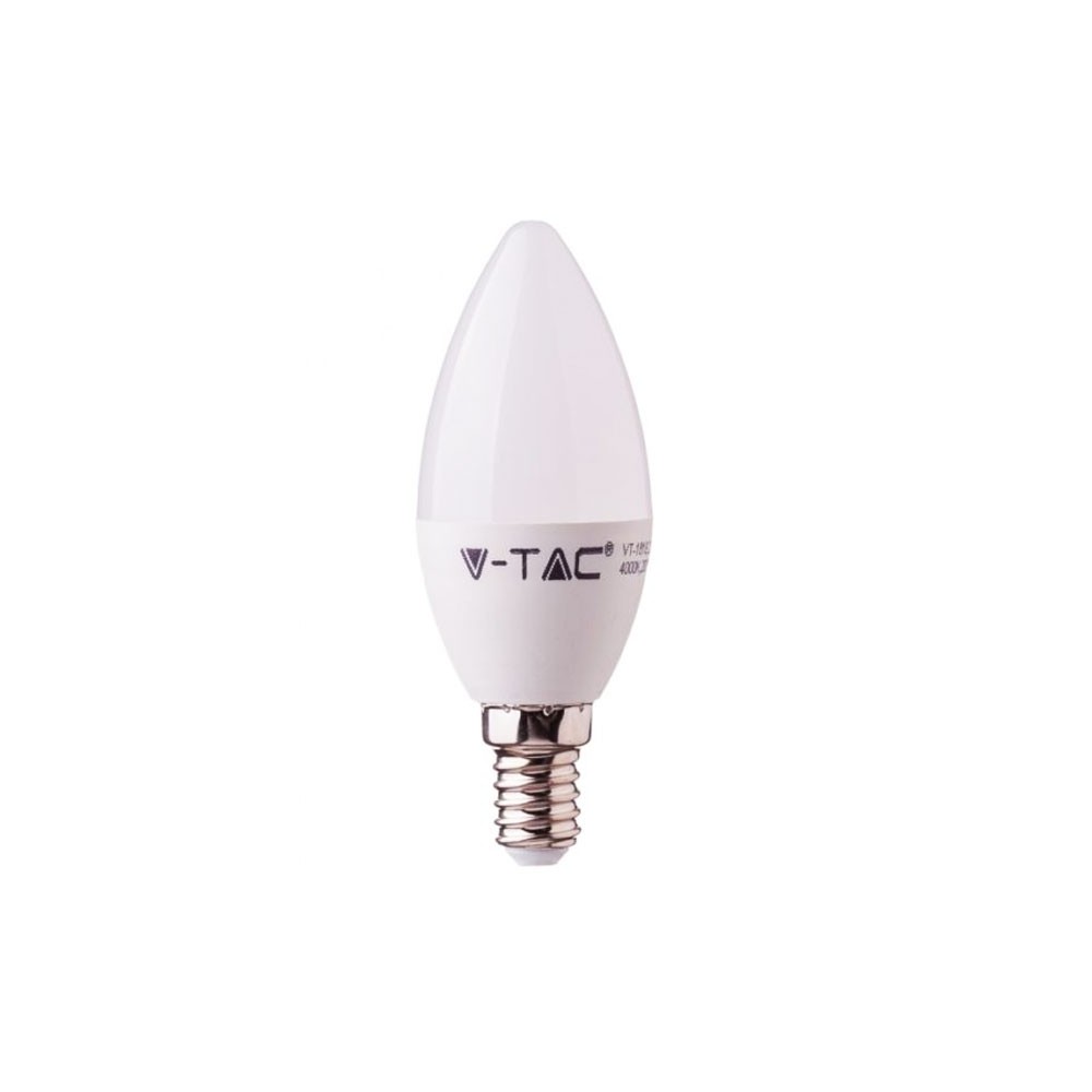 V Tac 3w Led Kertepære   B35, E14, 230v   Dæmpbar : Ikke Dæmpbar, Kulør : Varm fra V-tac