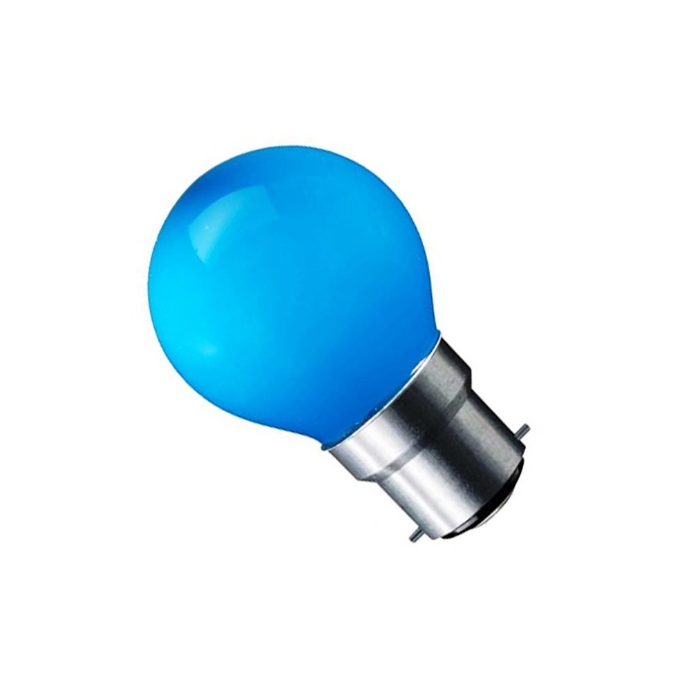 Carni1.8 Led Pære 1,8w, Blå, 230v, B22 fra Ledlife