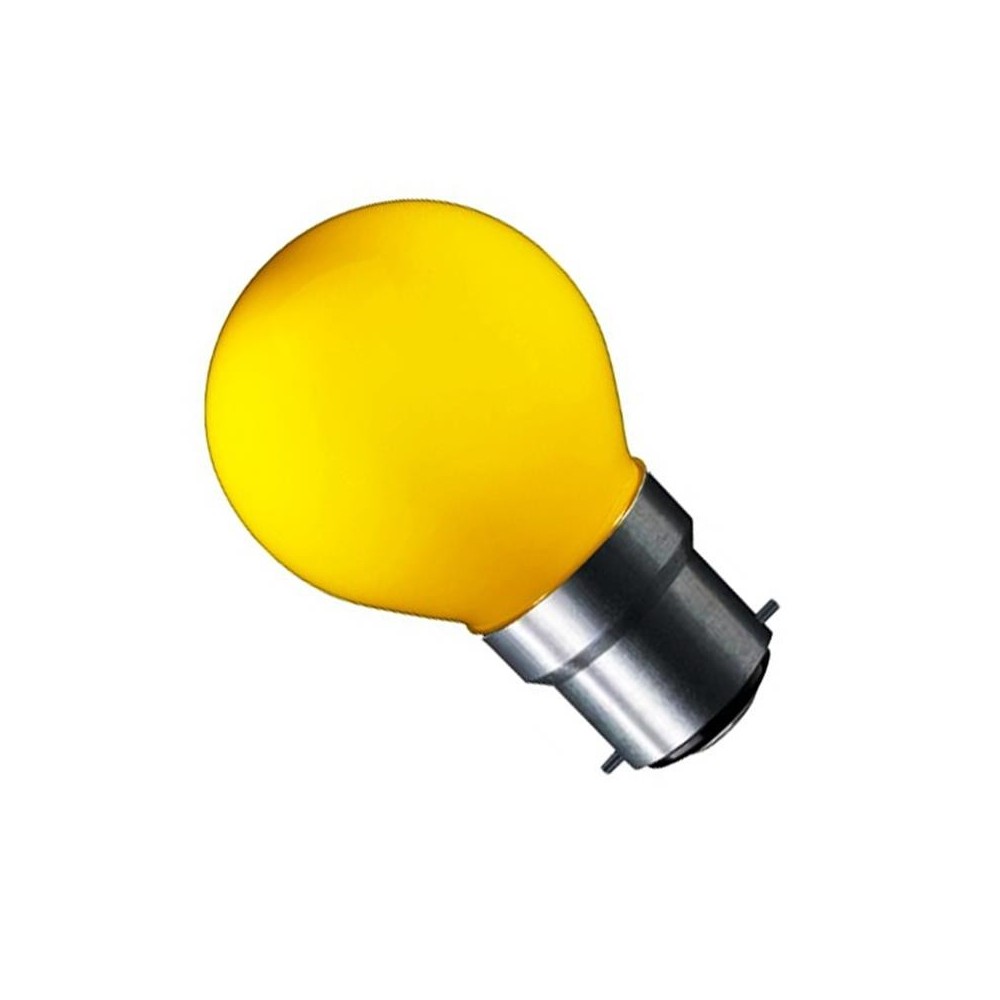 Carni1.8 Led Pære 1,8w, Gul, 230v, B22 fra Ledlife