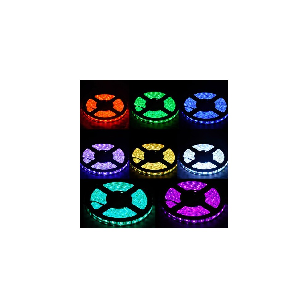 V Tac 4,8w M Rgb Stænktæt Led Strip   5m, 30 Led Pr. Meter fra V-tac