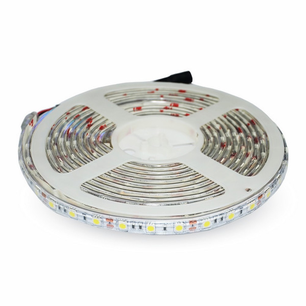 V Tac 11w M Stænktæt Led Strip 5m, 60 Led Pr. Meter Kulør : Varm fra V-tac