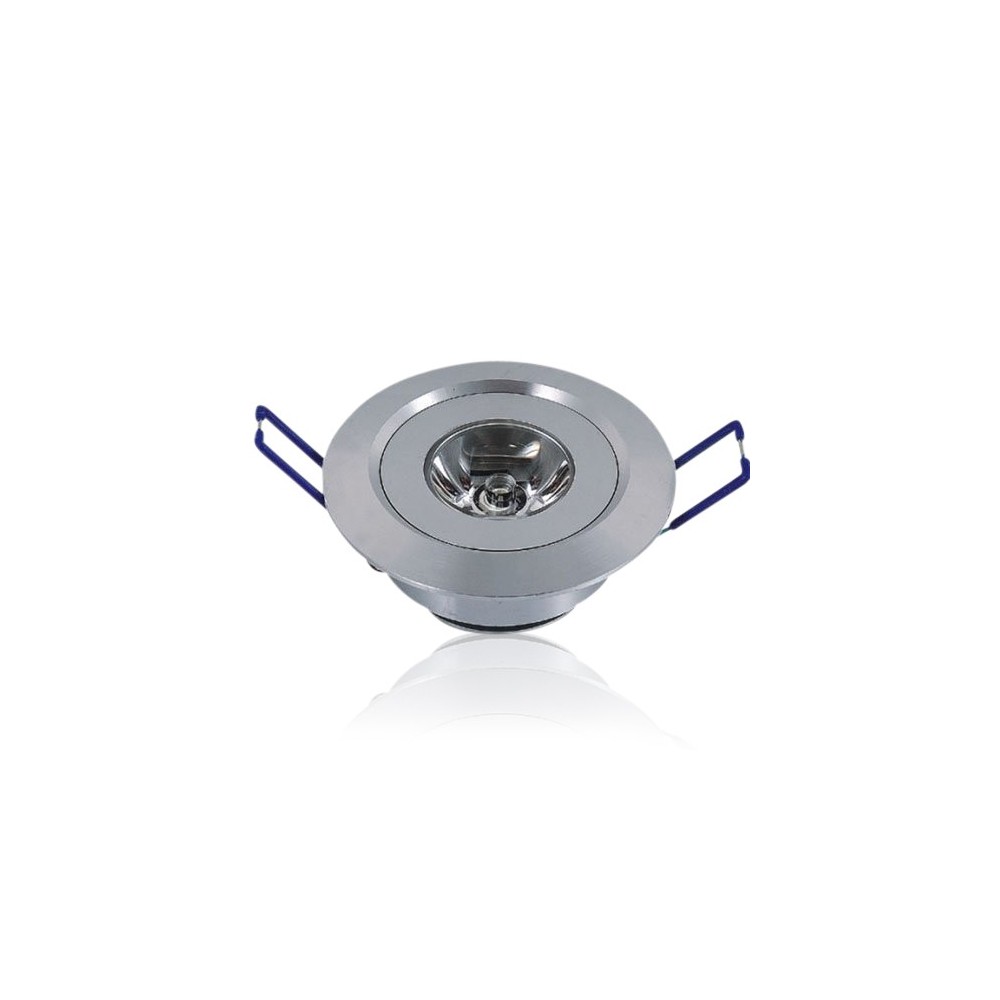 1,5w Elevator Spot   Hul: ø4,2 Cm, Mål: ø5,2 Cm, 25° Spredning, 2m Ledning   Dæmpbar : Ikke Dæmpbar, Kulør : Varm fra Ledlife