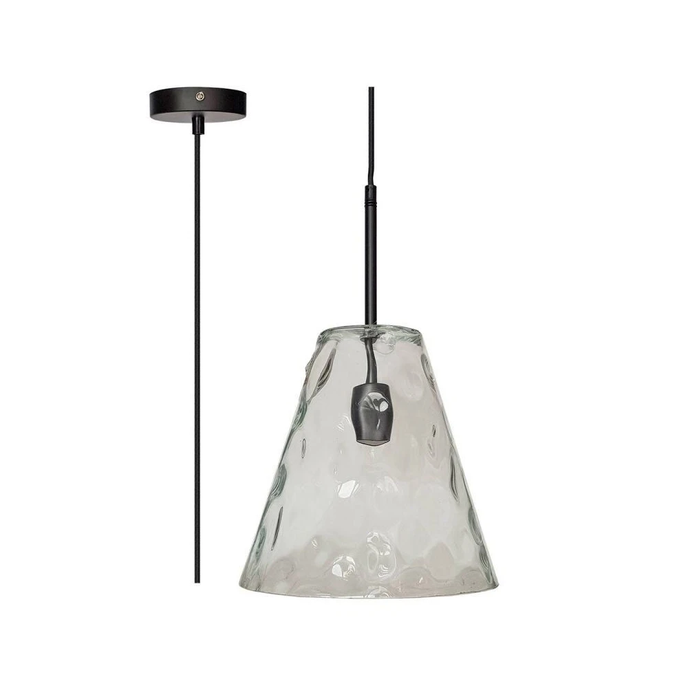 V Tac Moderne Pendellampe Kegleformet Glas, ø27 Cm, E27 fra V-tac