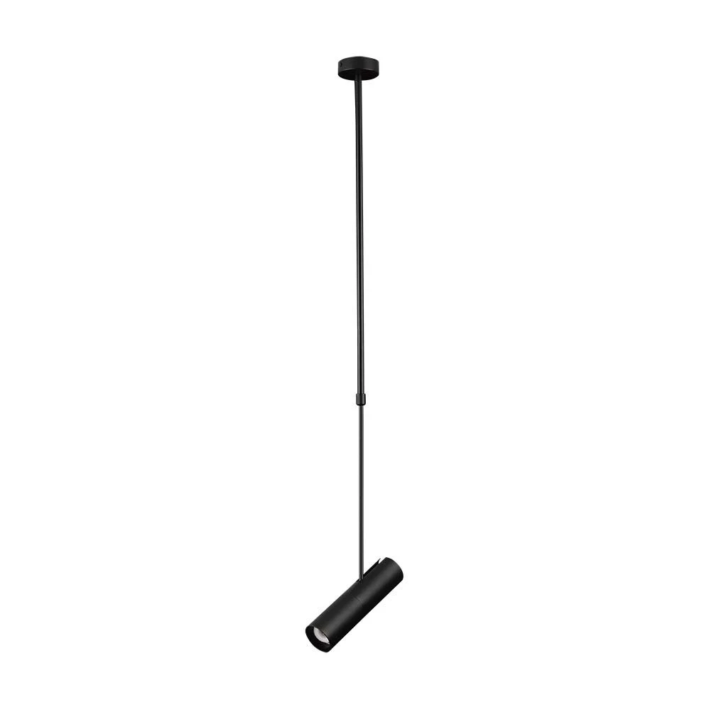 Teleskopisk Loftlampe Med Gu10 Sort, Aluminium, 83 117cm fra V-tac