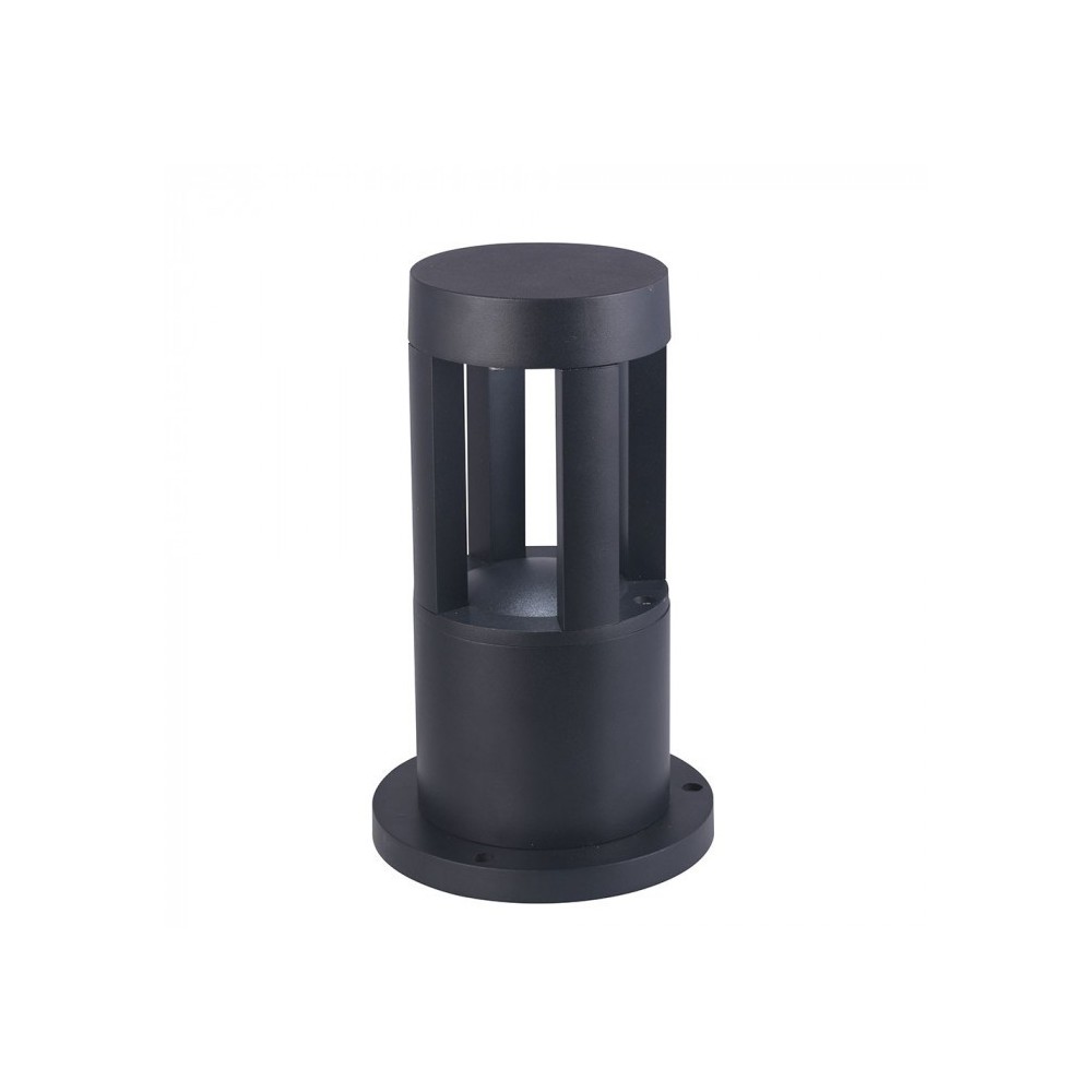V Tac 10w Led Havelampe Sort, 25 Cm, Ip65, 230v Dæmpbar : Ikke Dæmpbar, Kulør : Varm fra V-tac