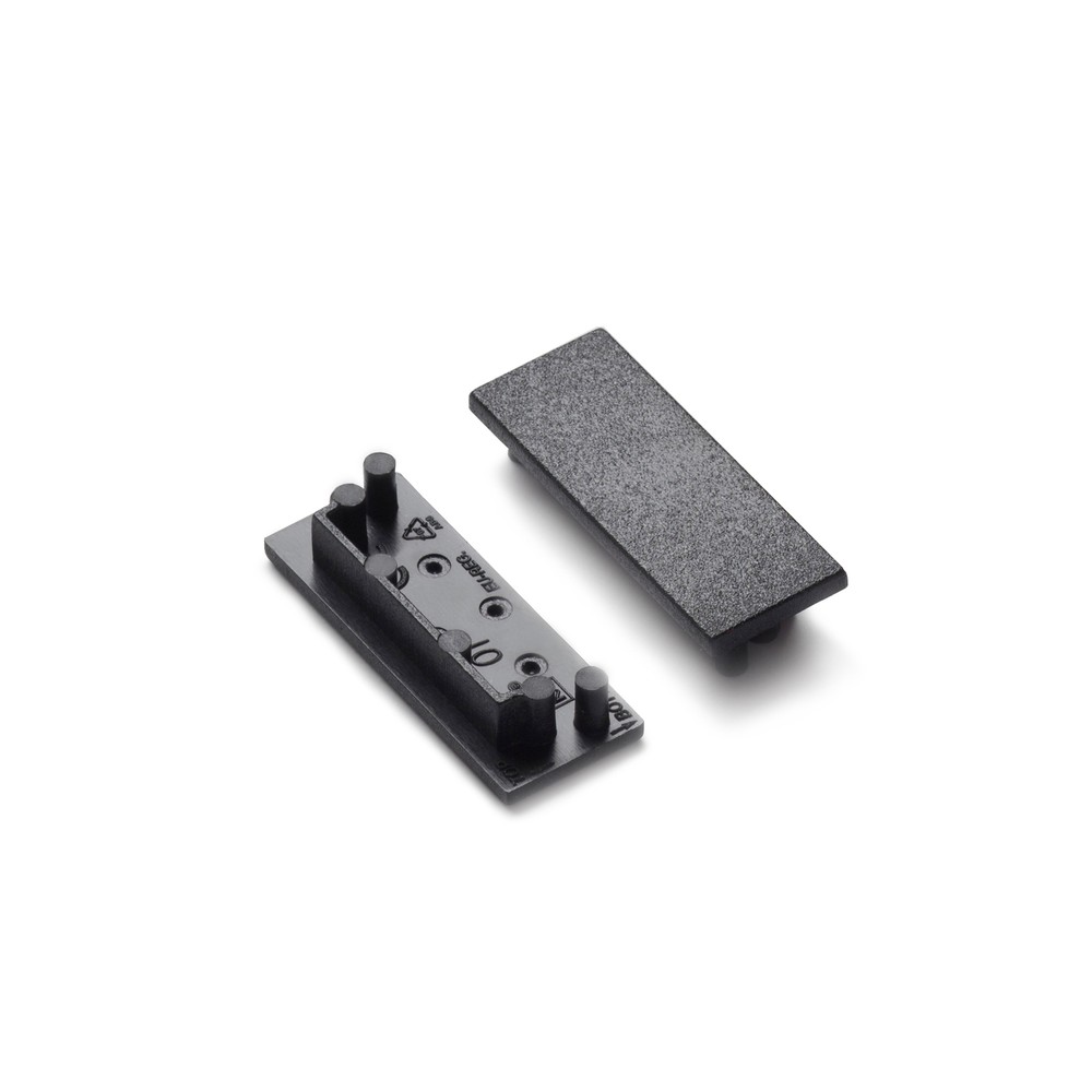 1 Stk. Endestykke Vario30 01 Sort fra Topmet