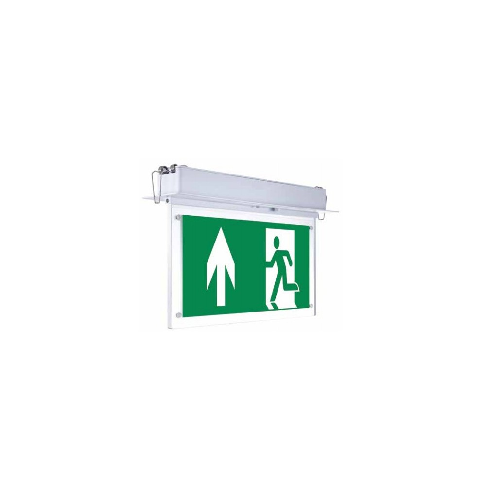 V Tac Loftmonteret Indbygget Led Exit Skilt 2w, Samsung Led Chip fra V-tac
