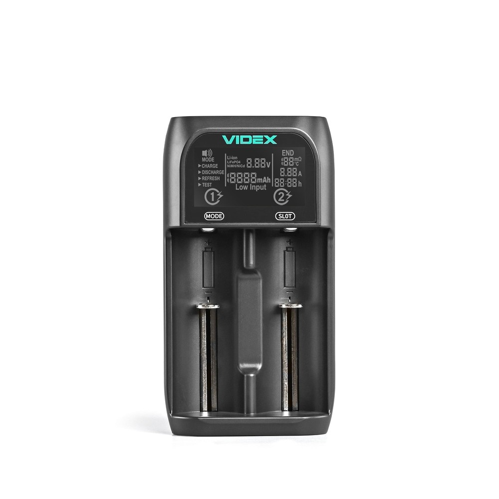 Universal Batterilader fra Videx