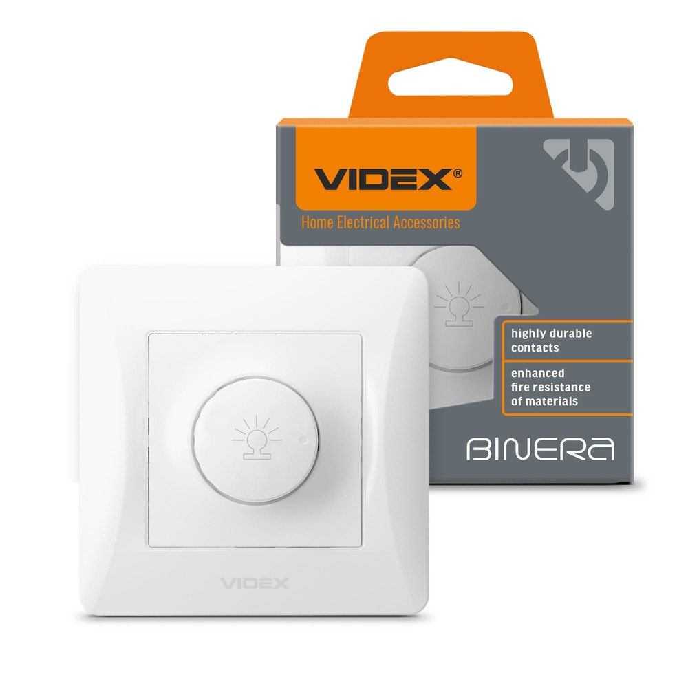 Dæmper 15 600w   Hvid fra Videx