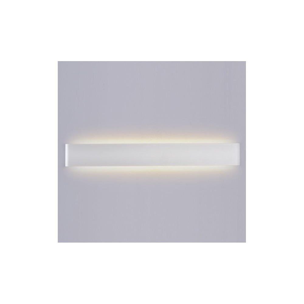 V Tac 20w Led Hvid Aflang Væglampe   Indirekte, Ip44 Udendørs, 230v, Inkl. Lyskilde   Dæmpbar : Ikke Dæmpbar, Kulør : Varm fra V-tac