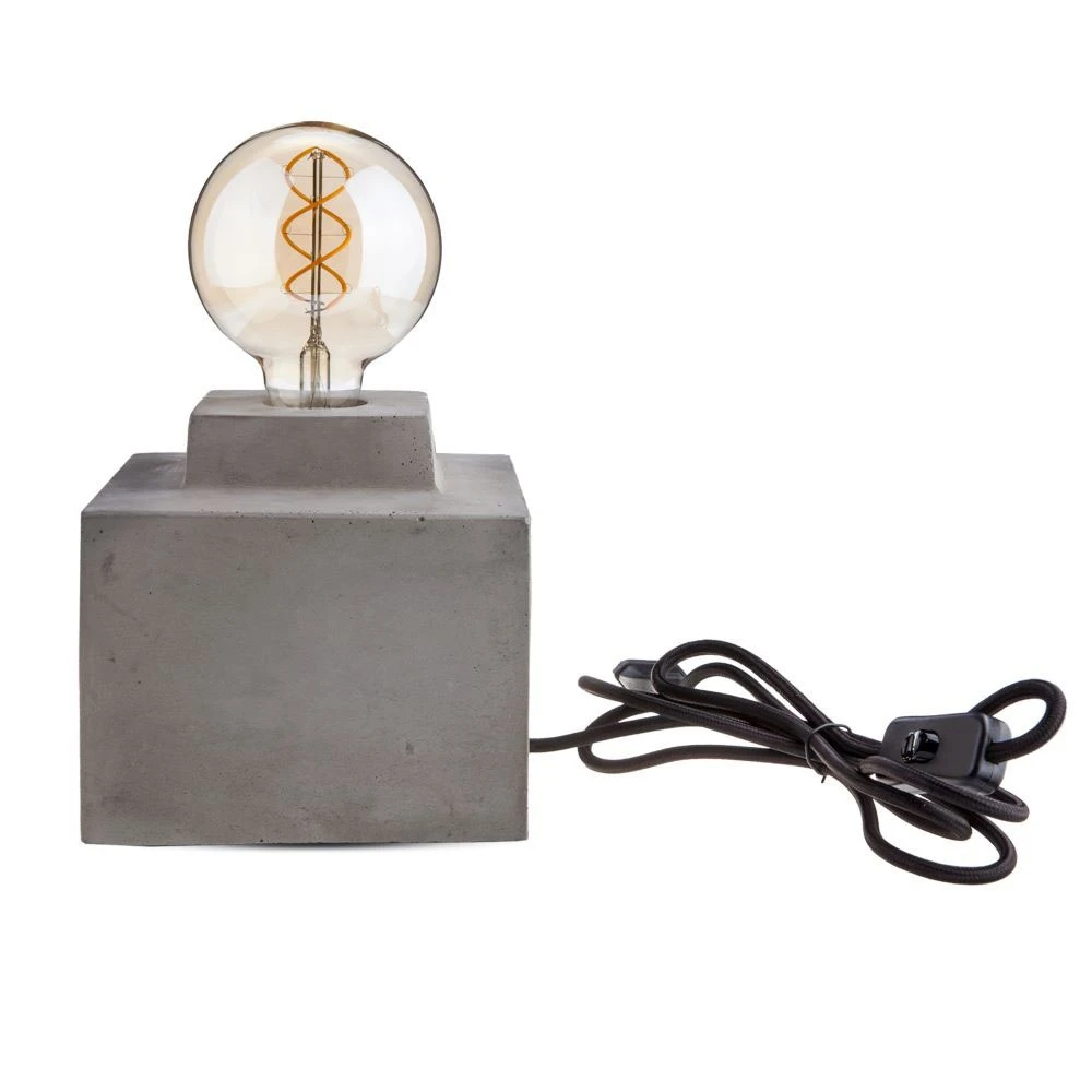 ø160 Vt 7160 Bordlampe Beton fra V-tac