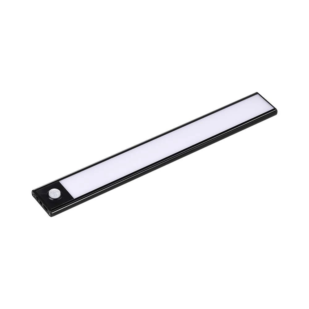 Vt 8141 Led Skabslys 1,5w Med Pir Sensor, 4000k, Sort Hus, Ip20 Kulør : Neutral fra V-tac