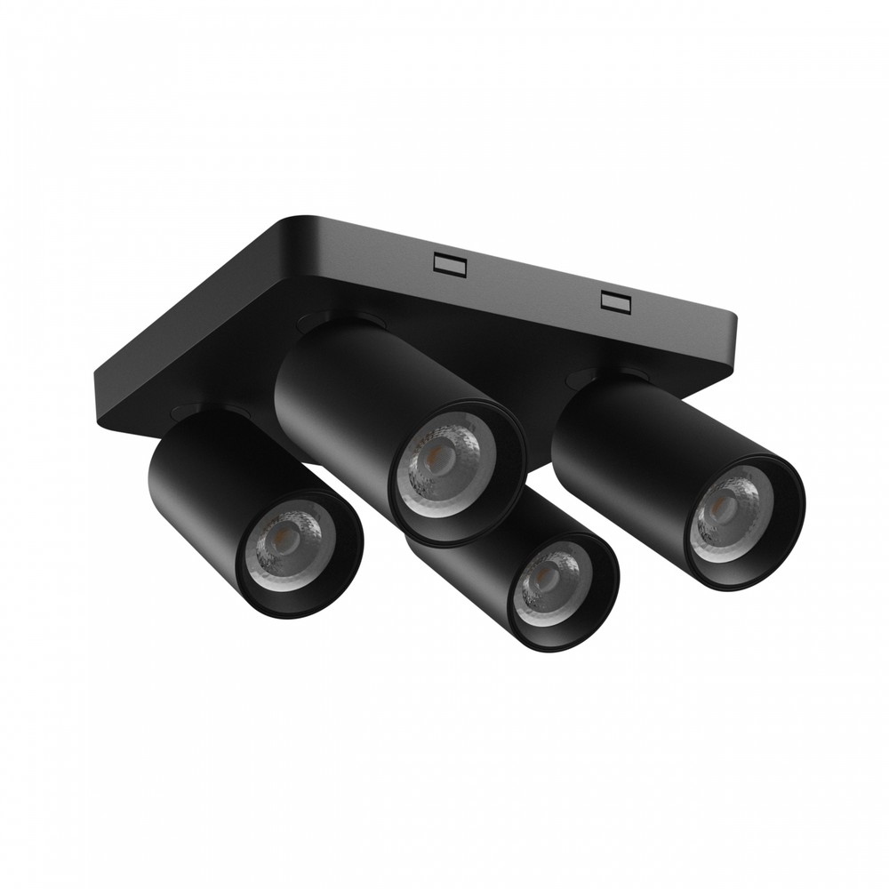 Madara Altro Loftslampe 4xgu10 230v, Ip20, Sort, Firkant fra Spectrum