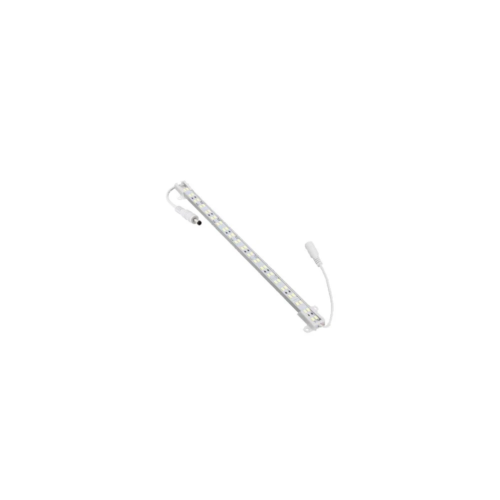 1 Meter Vandtæt Aluprofil Til Akvarie   24v, 16w Led, 5:1 Hvid Blå Fordeling, Ip65, Med Stik   Dæmpbar : Ved Tilkøb, Kulør : Kold fra Ledlife