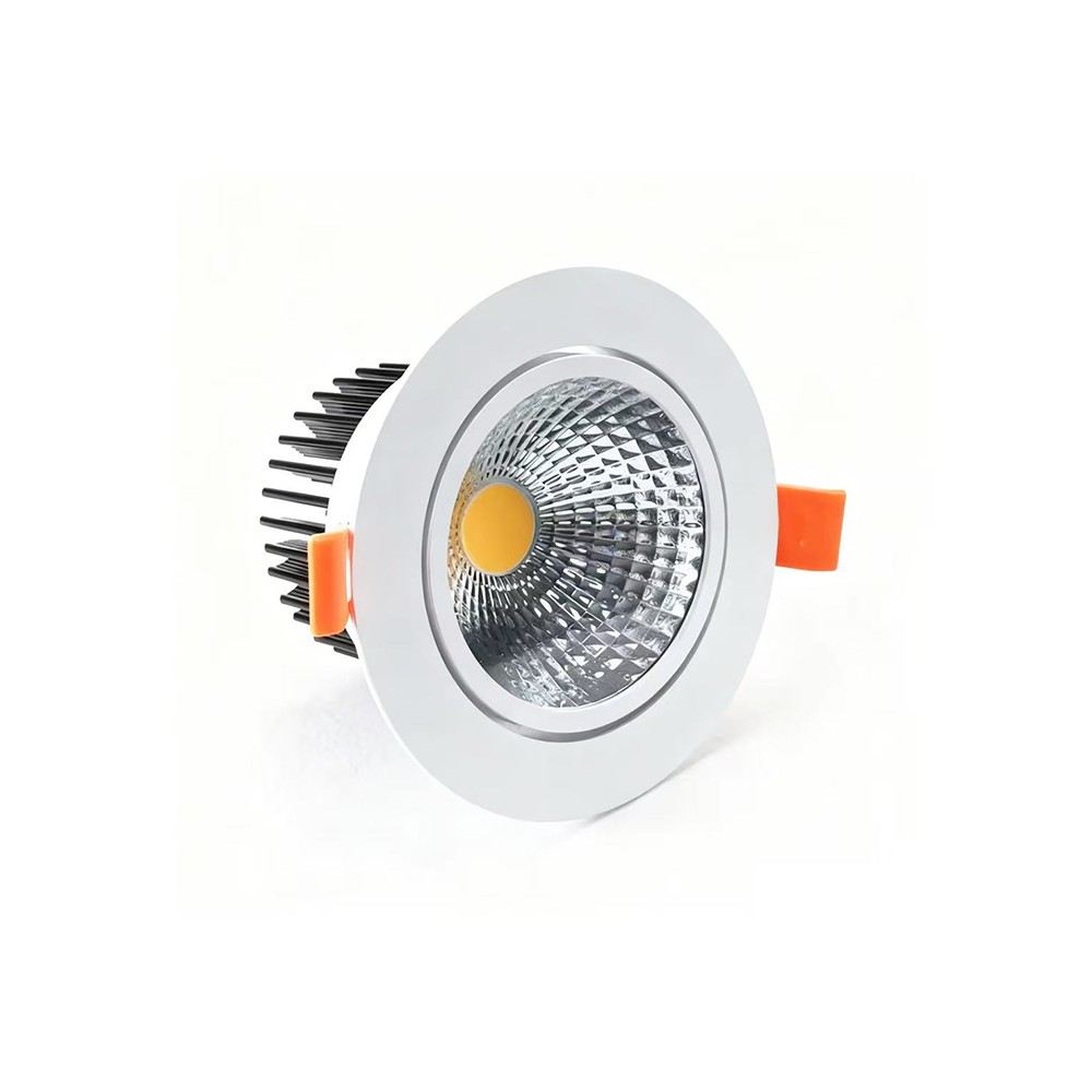 3w Indbygningsspot Hul: ø7,5 Cm, Mål: ø8,5 Cm, Hvid Kant, Dæmpbar, 230v Dæmpbar : Dæmpbar, Kulør : Varm fra Ledlife