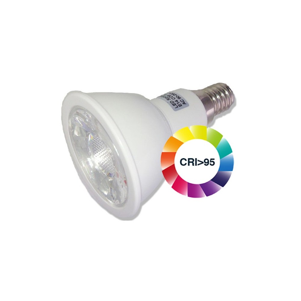 Lux5 Led Spotpære   5w, 230v, E14   Dæmpbar : Ikke Dæmpbar, Kulør : Varm fra Ledlife