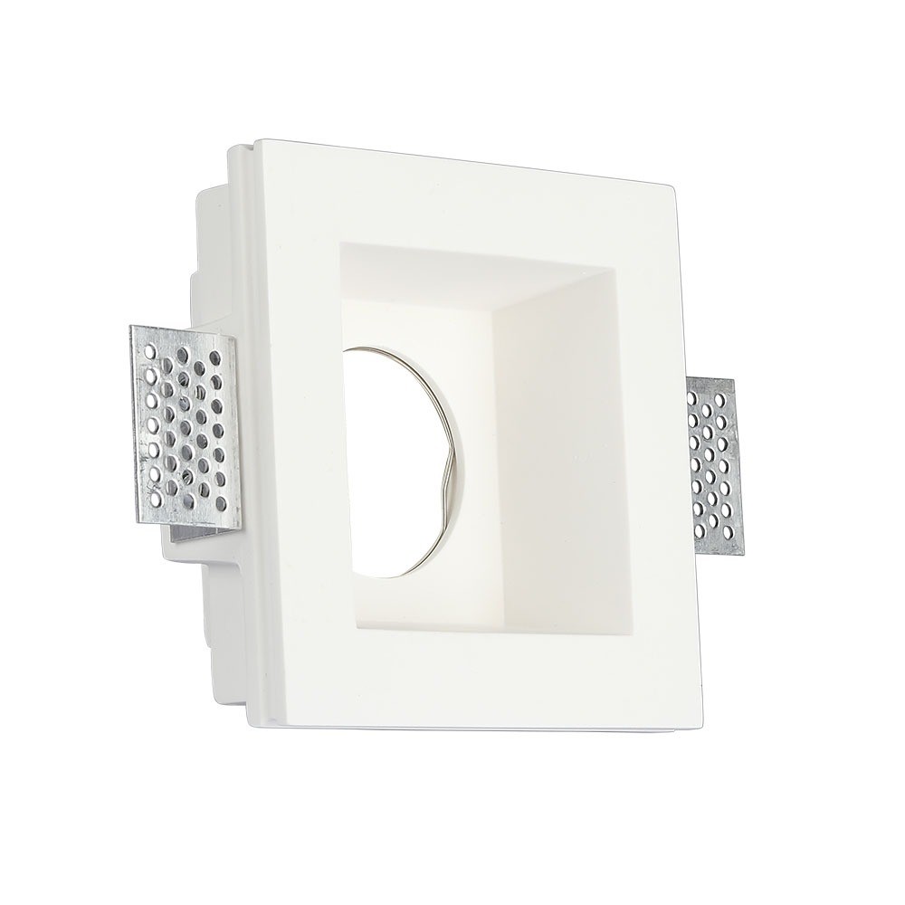 Gu10 Downlight Til Gipsloft Indspartling 12x12cm, Undersænket fra V-tac
