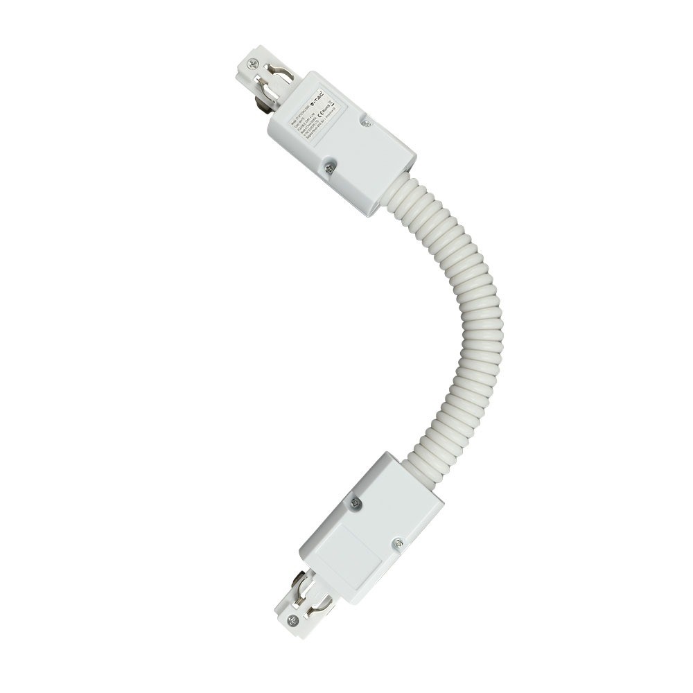 Fleksibelt Samleled Til 3 Faset Skinne Hvid, Aluminium, Ip20 fra V-tac