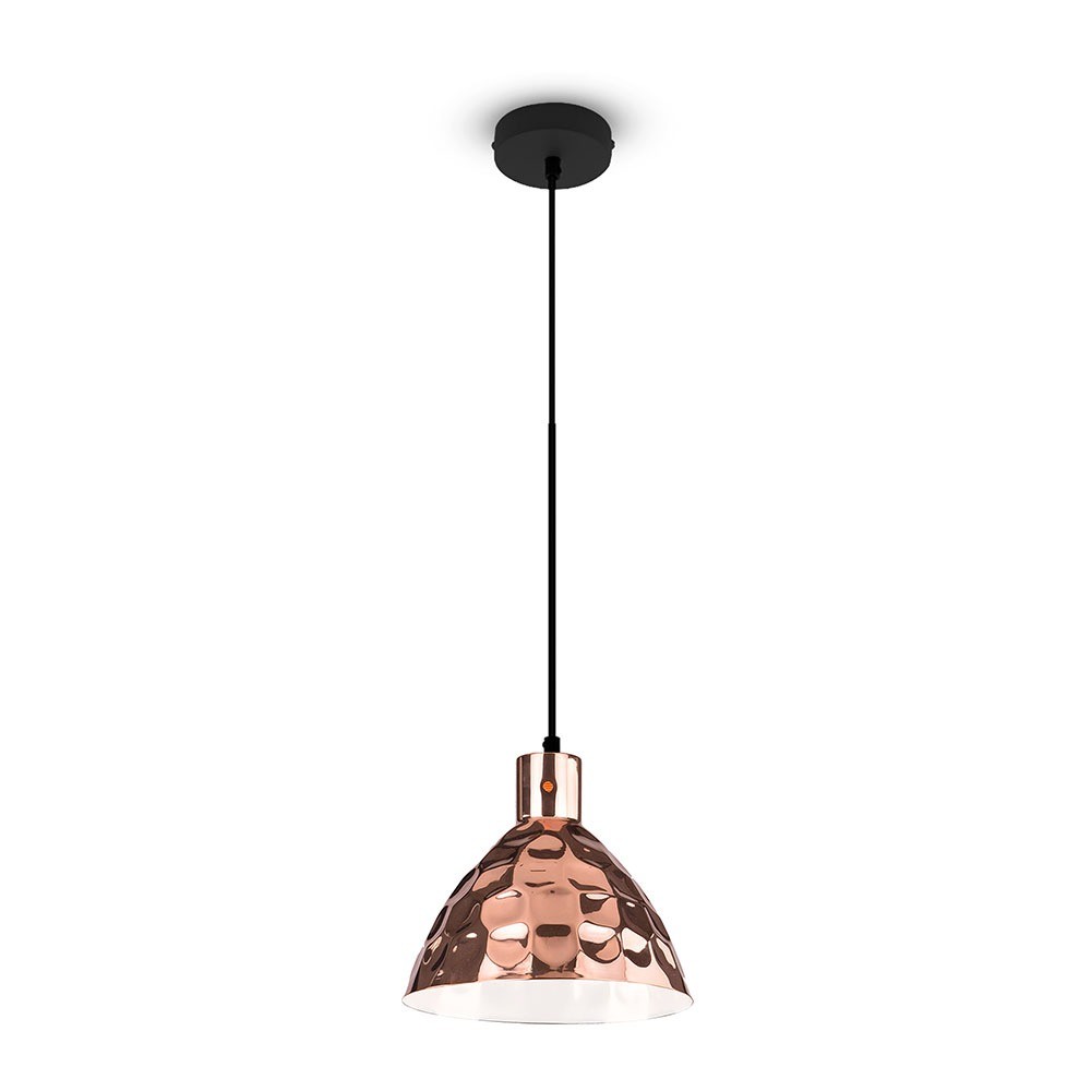 E27 Pendel Lampholder   Kobber fra V-tac