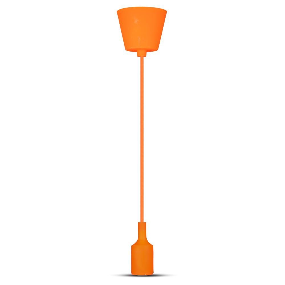 E27 Pærefatning   Silikone, Orange fra V-tac