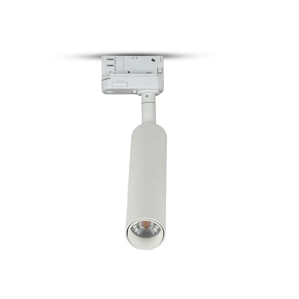 Led Skinnespot 7w Samsung Chip, 5000k, 5 års Garanti, Hvidt Hus Kulør : Neutral fra V-tac