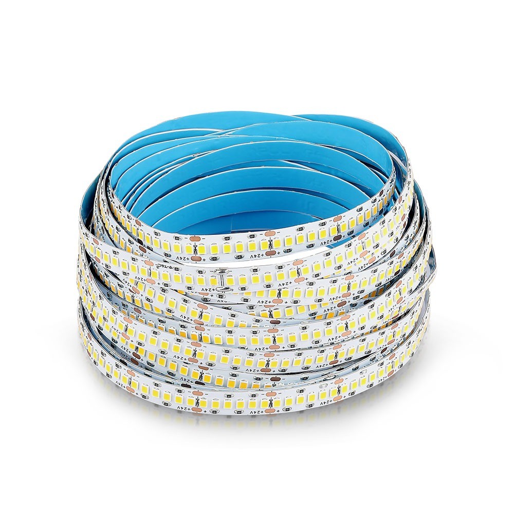 15w M Led Strip Light Samsung Chip, 24v, 6400k, Ip20, 10m Rulle Kulør : Kold fra V-tac
