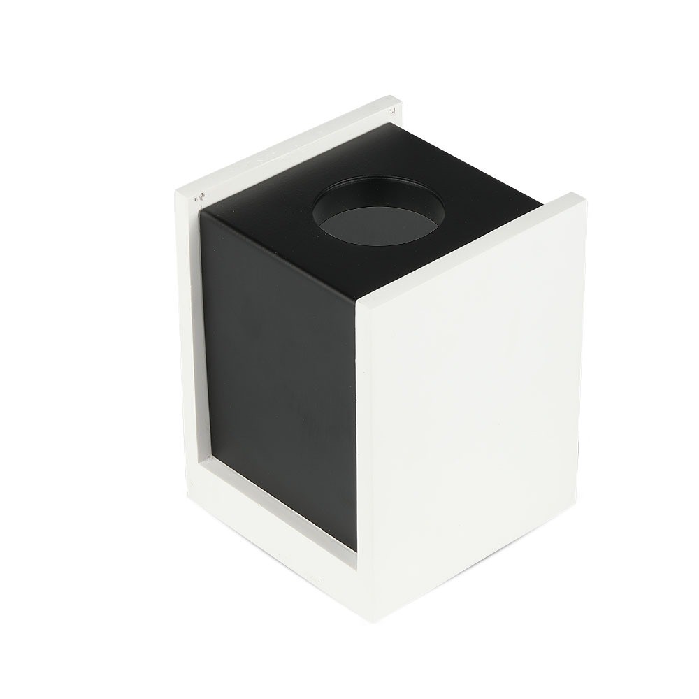 Gu10 Gyps Plafond Firkantet, Gun Black Bund fra V-tac