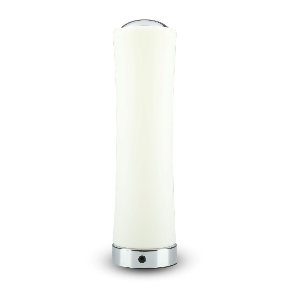 18w Led Bordlampe Designer, Touch Dæmpbar, 3000k, Hvid Dæmpbar : Dæmper Indbygget, Kulør : Varm fra V-tac