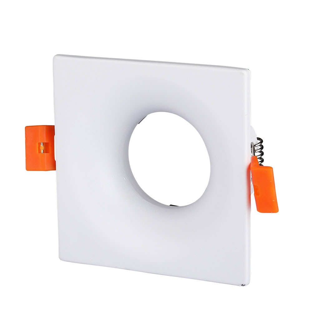 Gu10 Lampe Firkantet, Hvid fra V-tac