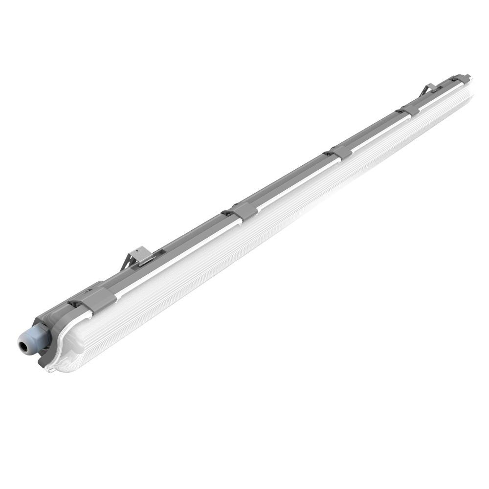 1x22w Vandtæt Lampe Led Rør 6400k, 150cm, Ip65 Kulør : Kold fra V-tac
