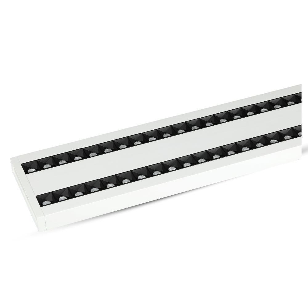 60w Led Lineær Hængende Lys Samsung Chip 4000k, Hvid, Forbindelig Dæmpbar : 0 10v Dæmpbar, Kulør : Neutral fra V-tac
