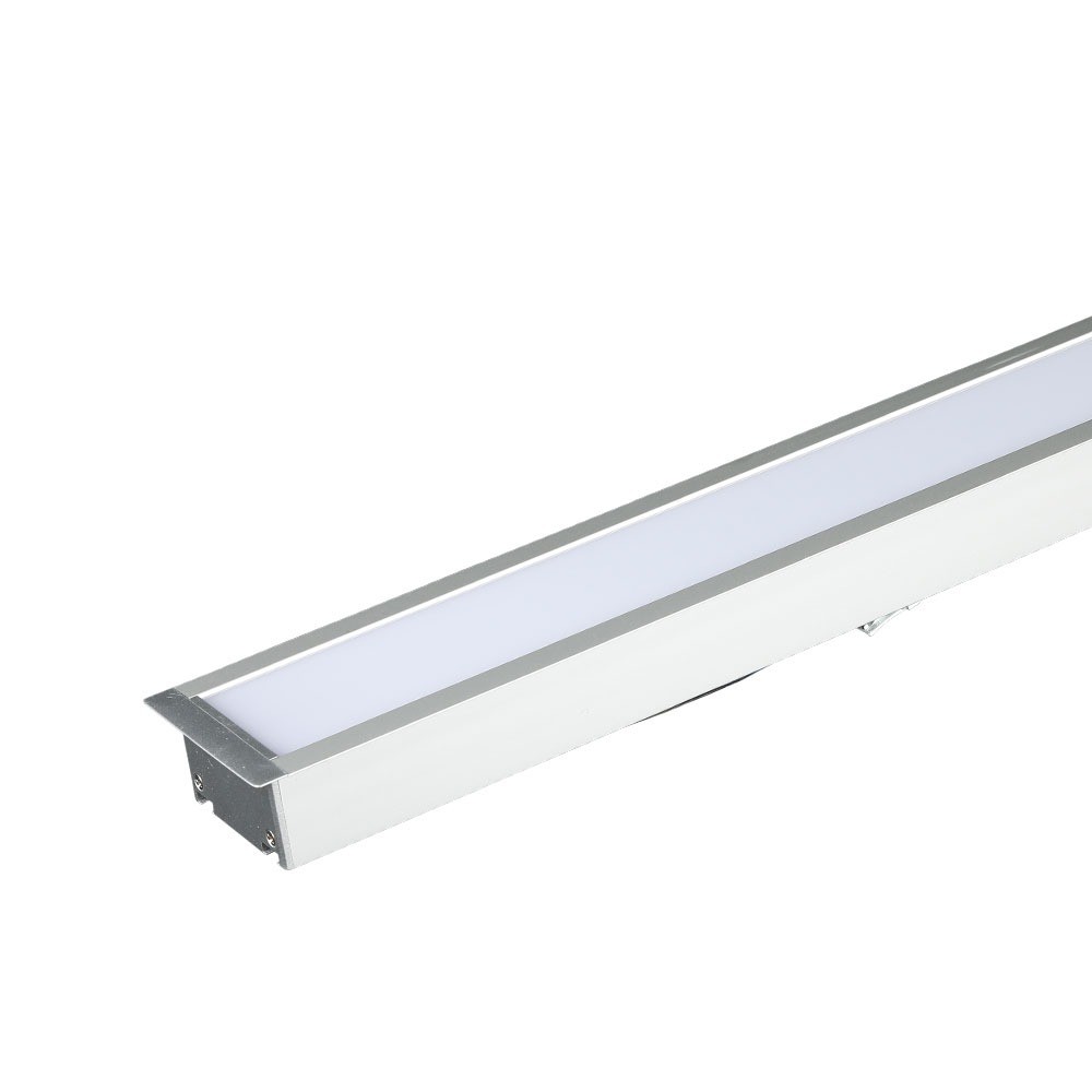40w Led Lineær Lys Nedsænket, Samsung Chip, 6400k, Sølv Hus Kulør : Kold fra V-tac