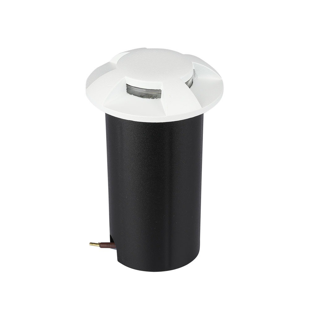 1w Led Nedgravningsspot 12v 6500k   Hvid, Ip67   Kulør : Kold fra V-tac