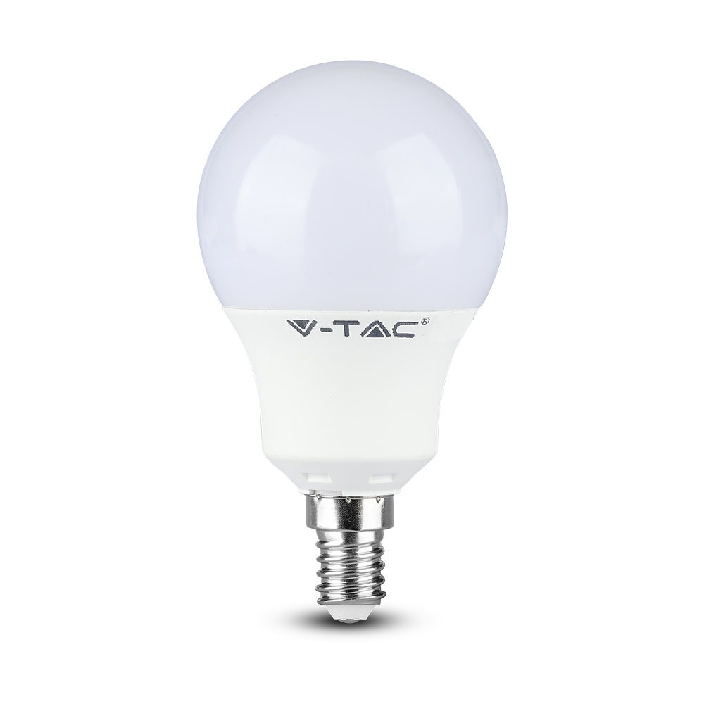 3,5w P45 Led Pære E14 Rf Kontrol, Dæmpbar, Rgb+6400k Dæmpbar : Via Fjernbetjening, Kulør : Rgb + Kold Hvid fra V-tac