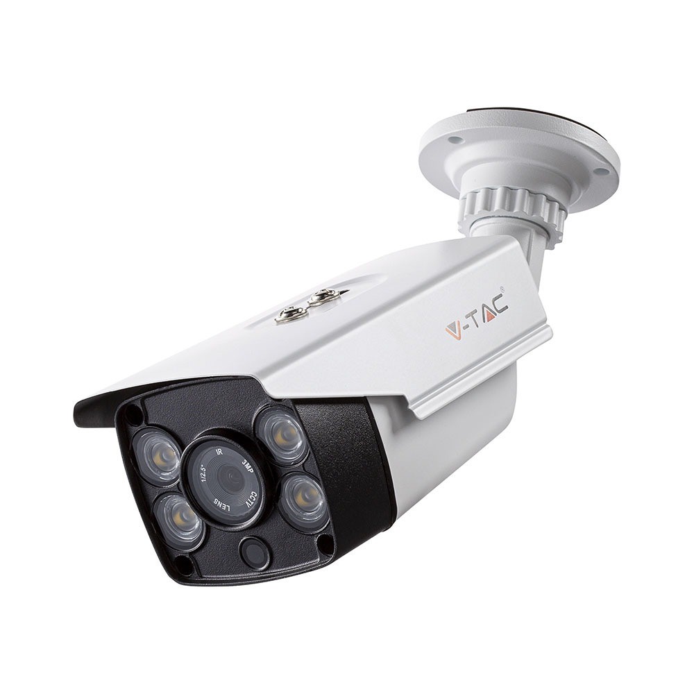 Ip Sikkerhedskamera 1080p (indendørs Udendørs), Fuld Farve, 2,0mp, Bullet fra V-tac
