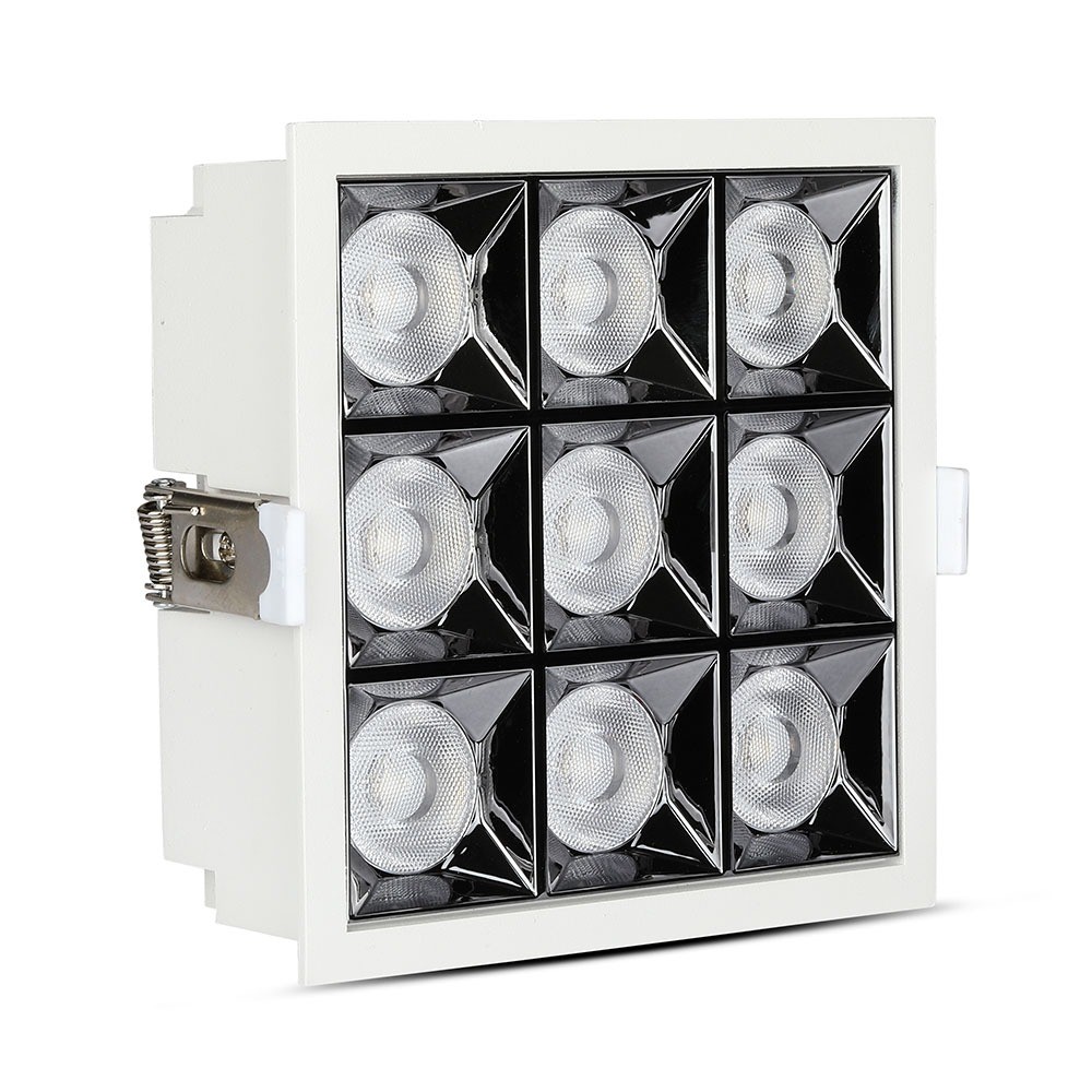 36w Downlight Samsung Chip, 2700k, 38d Kulør : Varm fra V-tac