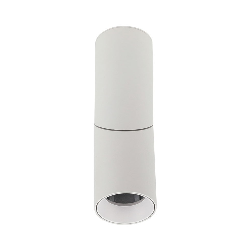 Påbygning Lampe Gu10, Hvid, 197mm fra V-tac