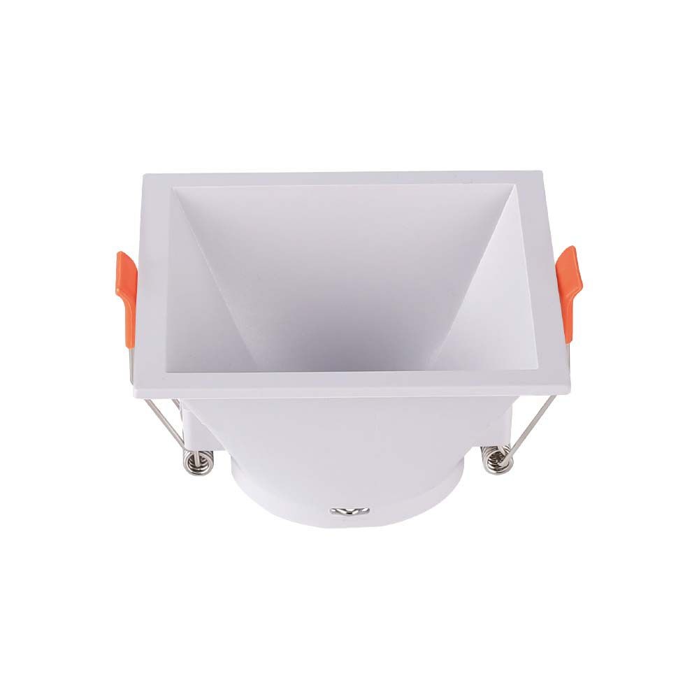 Gu10 Lampe Kvadratisk, Hvid fra V-tac