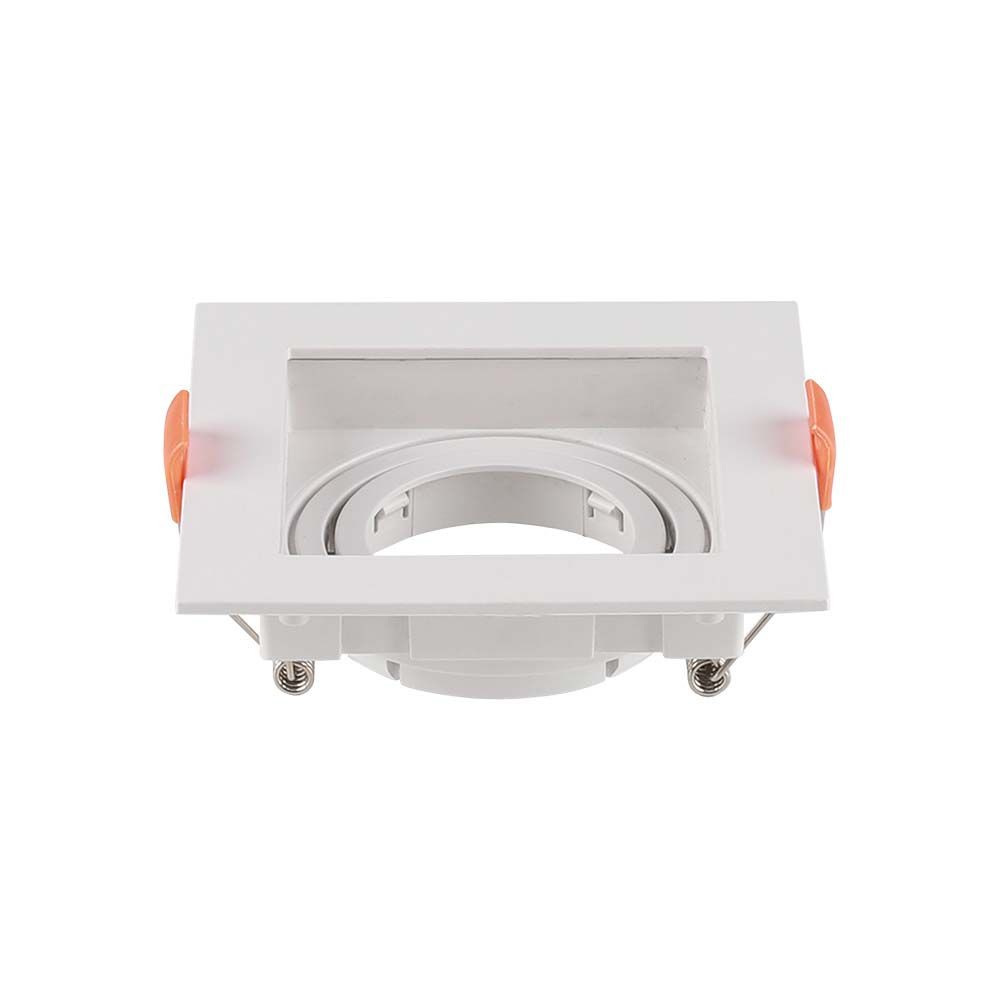 Gu10 Lampe Firkantet, Hvid fra V-tac