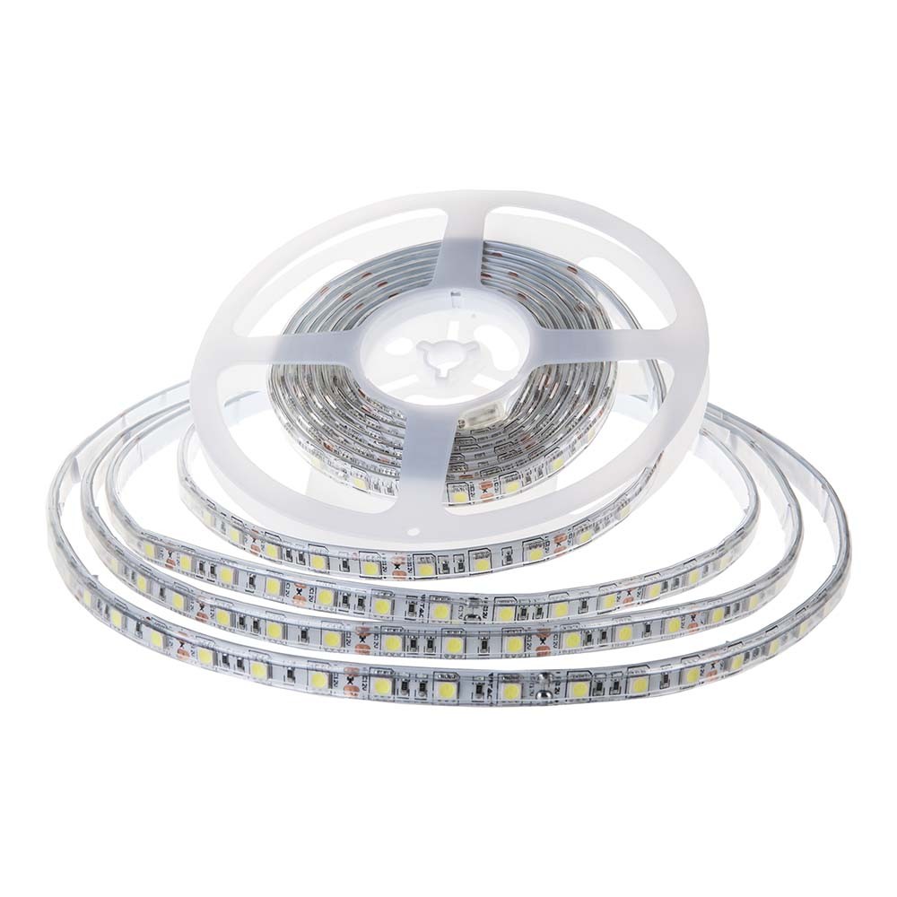 120 Led Stribe 8w M 4000k, Ip65, 24v, Dobbelt Pcb, 10m Rulle Kulør : Neutral fra V-tac