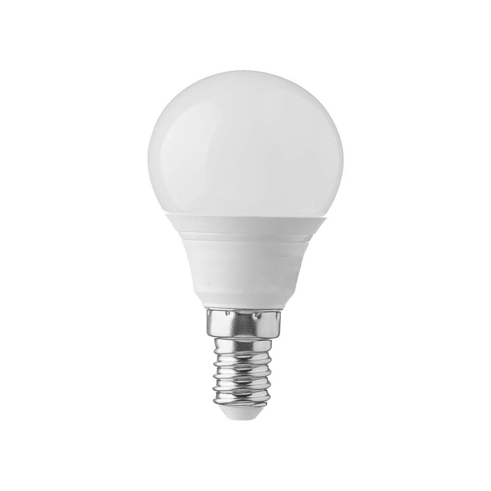 4,5w P45 Plastik Pære E14 3000k Kulør : Varm fra V-tac