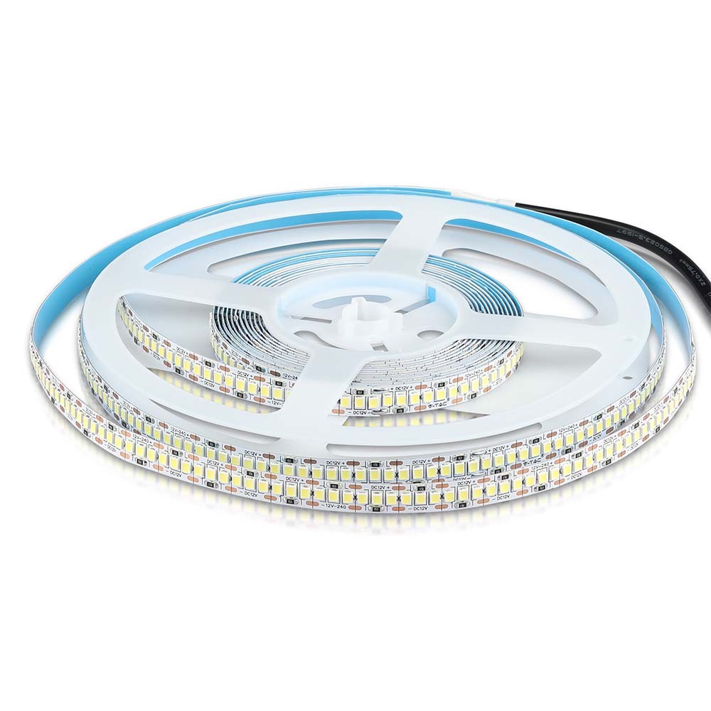 240 Led Stribe Lys 20w M 6000k, Høj Lumen, Ip20, 5m Rulle Kulør : Kold fra V-tac