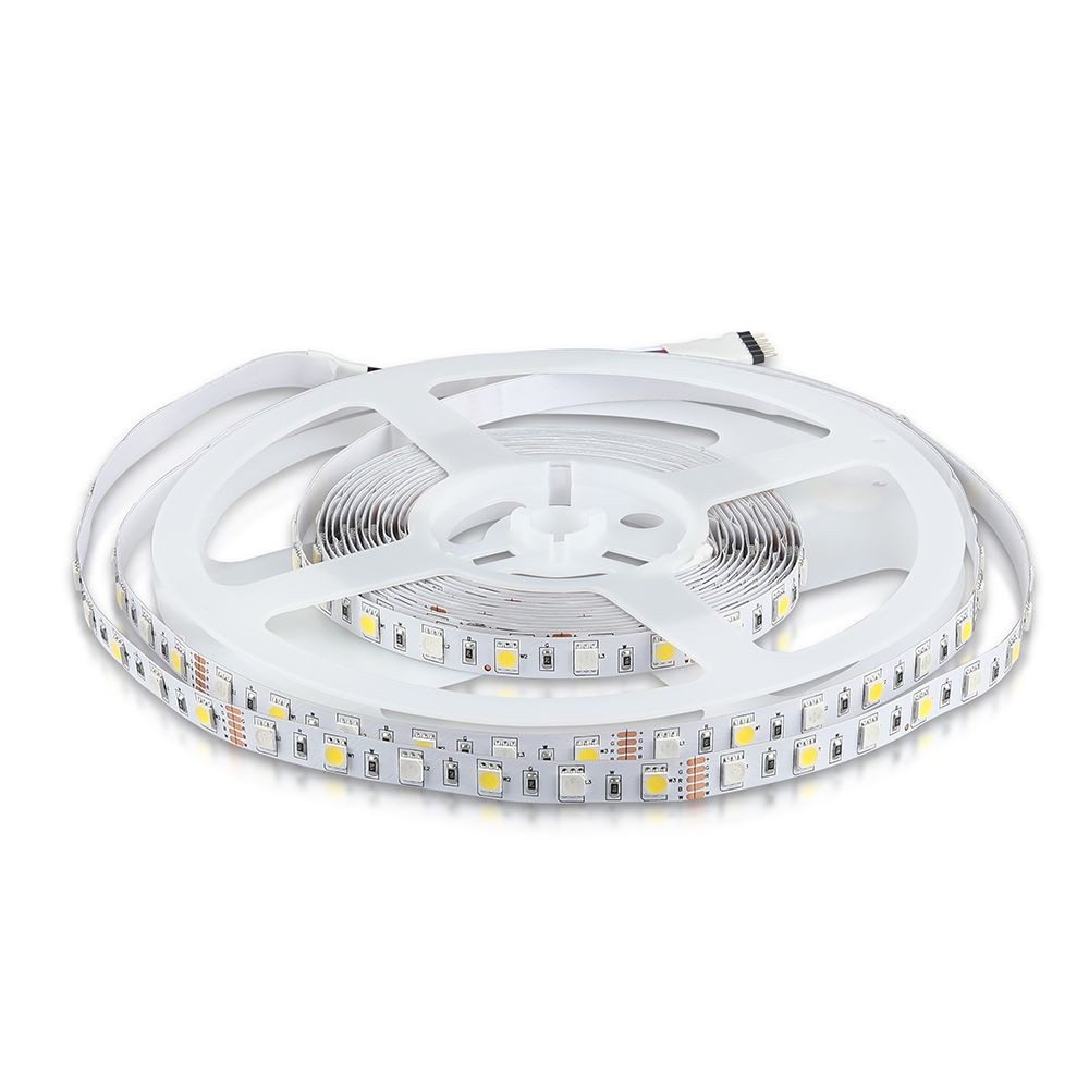 512 Led Cob Stripelys 13w M 3000k, Ip20, 24v, 5m Rulle Kulør : Varm fra V-tac